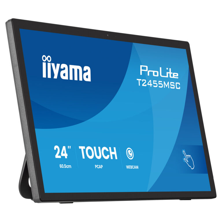 Monitor iiyama ProLite T2455MSC-B2 / 23.8"/ Full HD IPS / 120Hz / 5ms / Touch / HDMI+DP - Zezë