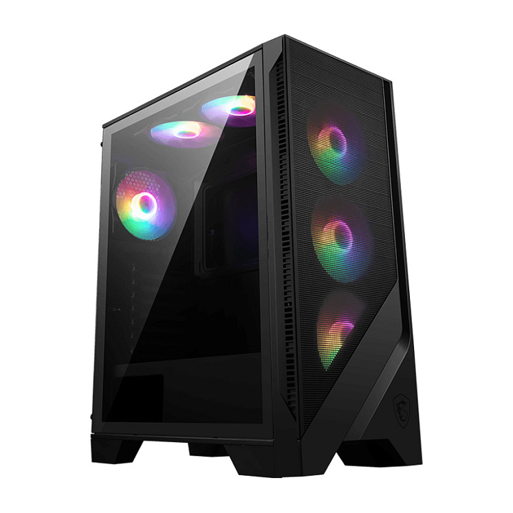 Kasë MSI MAG FORGE 120A Airflow - Zezë