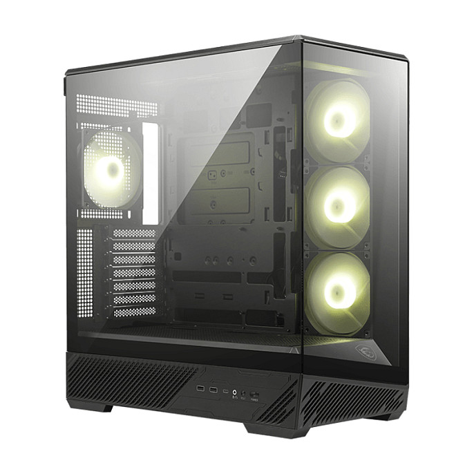 Kasë Midi MSI MAG PANO 130R PZ - Zezë - Figura 3