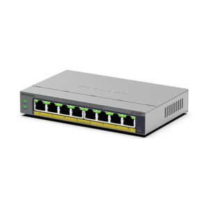 NETGEAR GS108EP Easy Smart 8-Port Gigabit PoE+ Switch 62W with Smart Management 8