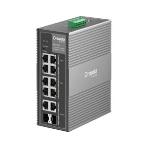 TP-Link Omada IES210GPP 10-Port Gigabit Industrial Easy Managed Switch 6x PoE+ 2x PoE++ 2x SFP 240W 8