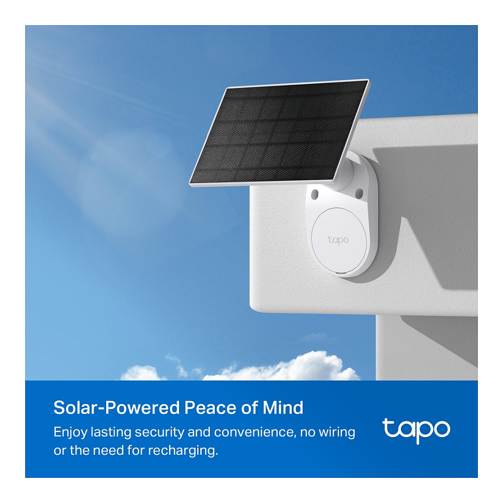 Kamera Sigurie IP CCTV TP-Link Tapo C460 KIT Bullet Outdoor 4K (8MP) me Energji Diellore dhe Bateri - Bardhë - Figura 4