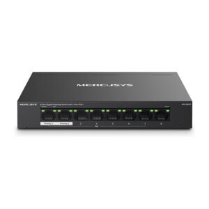 Switch Mercusys MS108GP / Managed / 8‑Port Gigabit / 7×PoE+ / 123W
