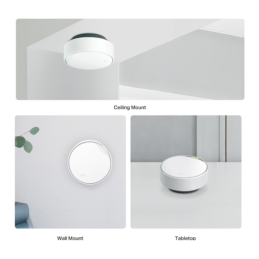 Ruter TP-Link Deco X50-PoE (2-Pack) / Wi-Fi / Mesh / PoE– Bardhë - Figura 5