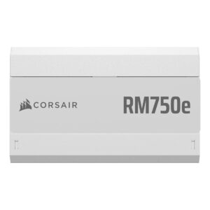 Furnizues Energjie Corsair RM750e White / 750W / ATX 3.1 / PCIe 5.1 / 80 PLUS Gold 8
