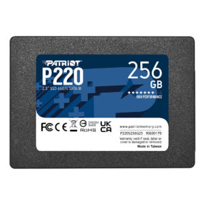 SSD të Brendshme 2.5" / 256 GB / Patriot P220 / SATA3 / PS1662