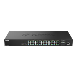 D-Link DMS-1250-28P/E L3 Lite PoE++ Switch | 24x 2.5G + 4x 10G SFP+ | 475W 5