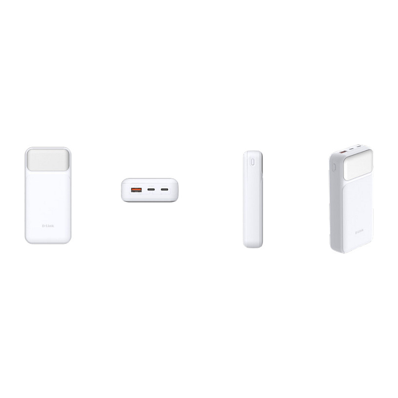 Powerbank D-Link DPP‑201 / 20000mAh - Bardhë - Figura 2