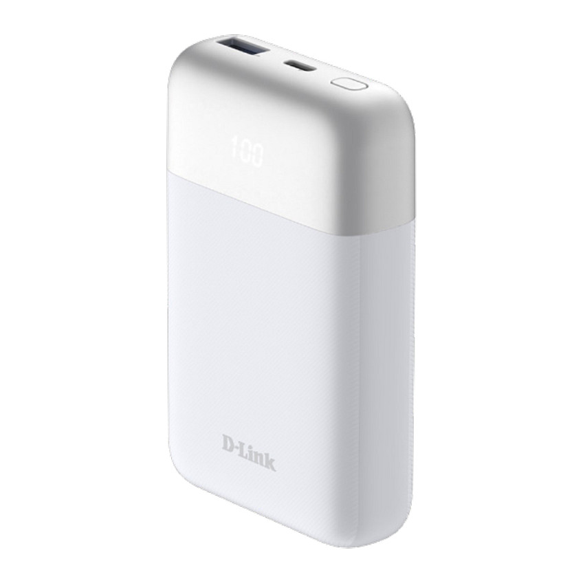 Powerbank D-Link DPP‑101 / 10000mAh - Bardhë