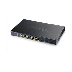 Switch Zyxel XGS1935‑28HP / Managed L3 / 28‑Port Gigabit PoE+ / 375W