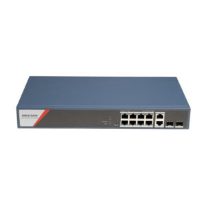 Switch HIKVISION DS‑3E1512HP‑SI‑8P2T2F / Managed / 10xGigabit Ethernet +2xFiber ports / PoE+
