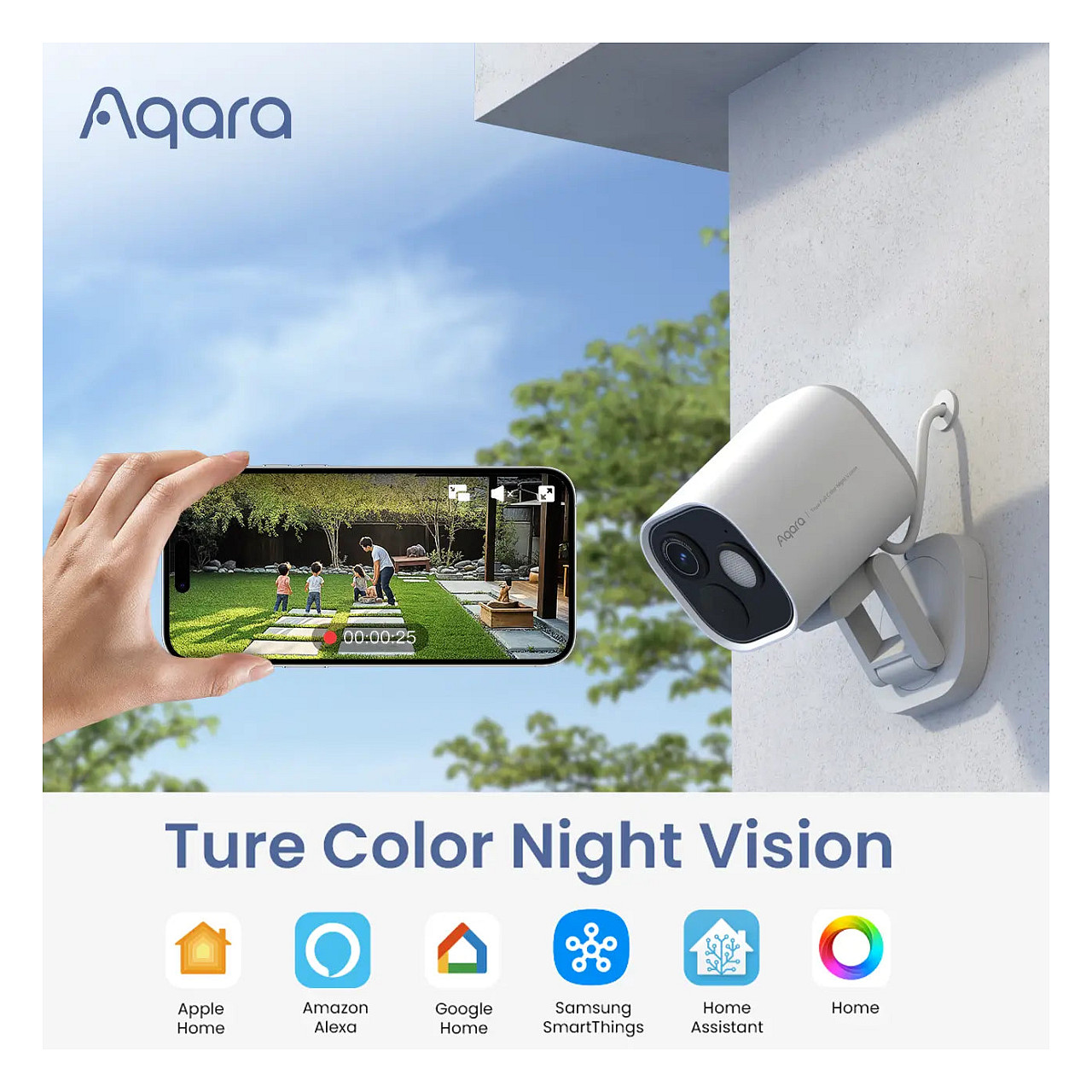 Kamerë Digjitale Aqara / Camera Hub G5 Pro / PoE - Gri - Figura 3