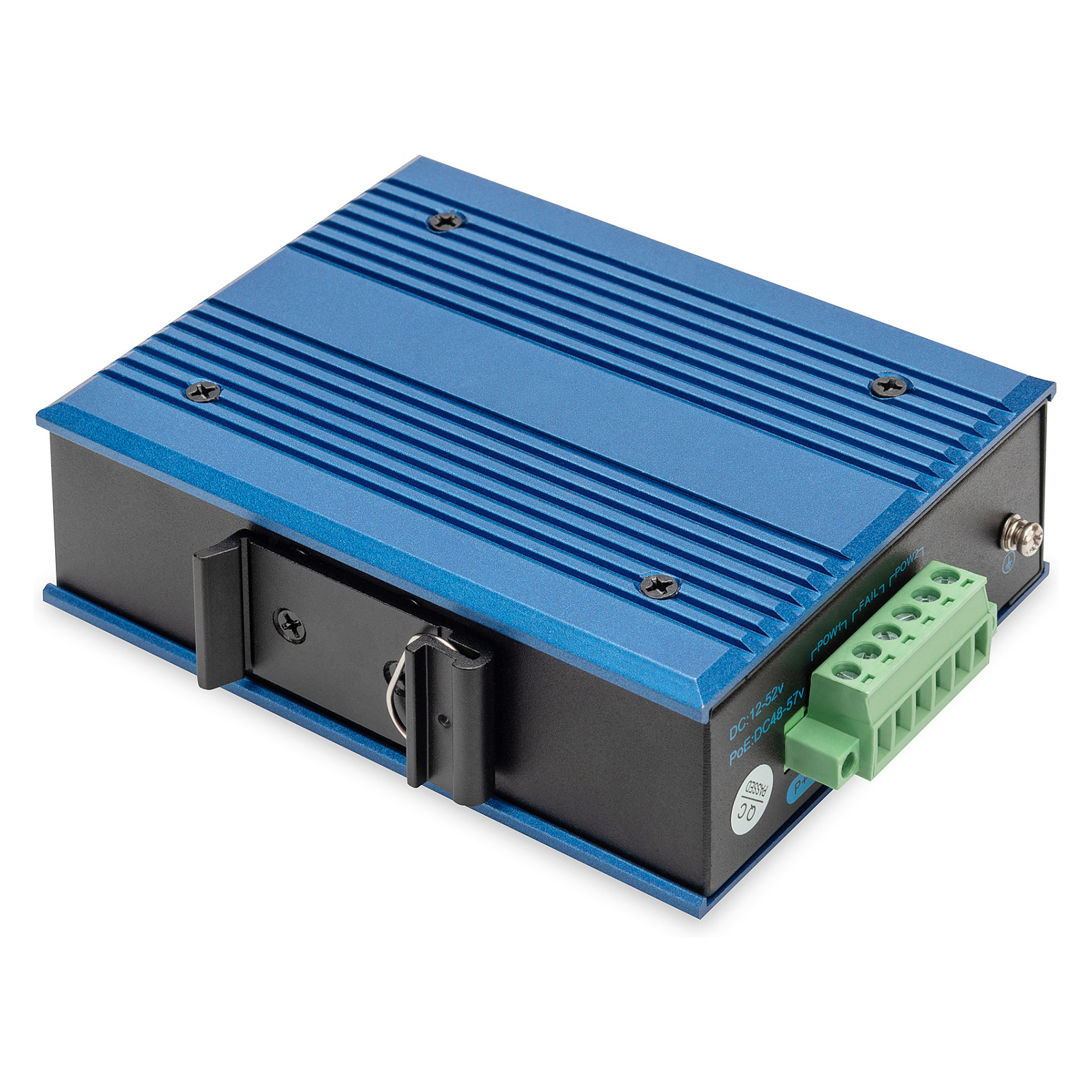 DIGITUS Industrial Gigabit PoE Switch 4 Port + 1 SFP | Unmanaged | DN-651135 - Figura 2