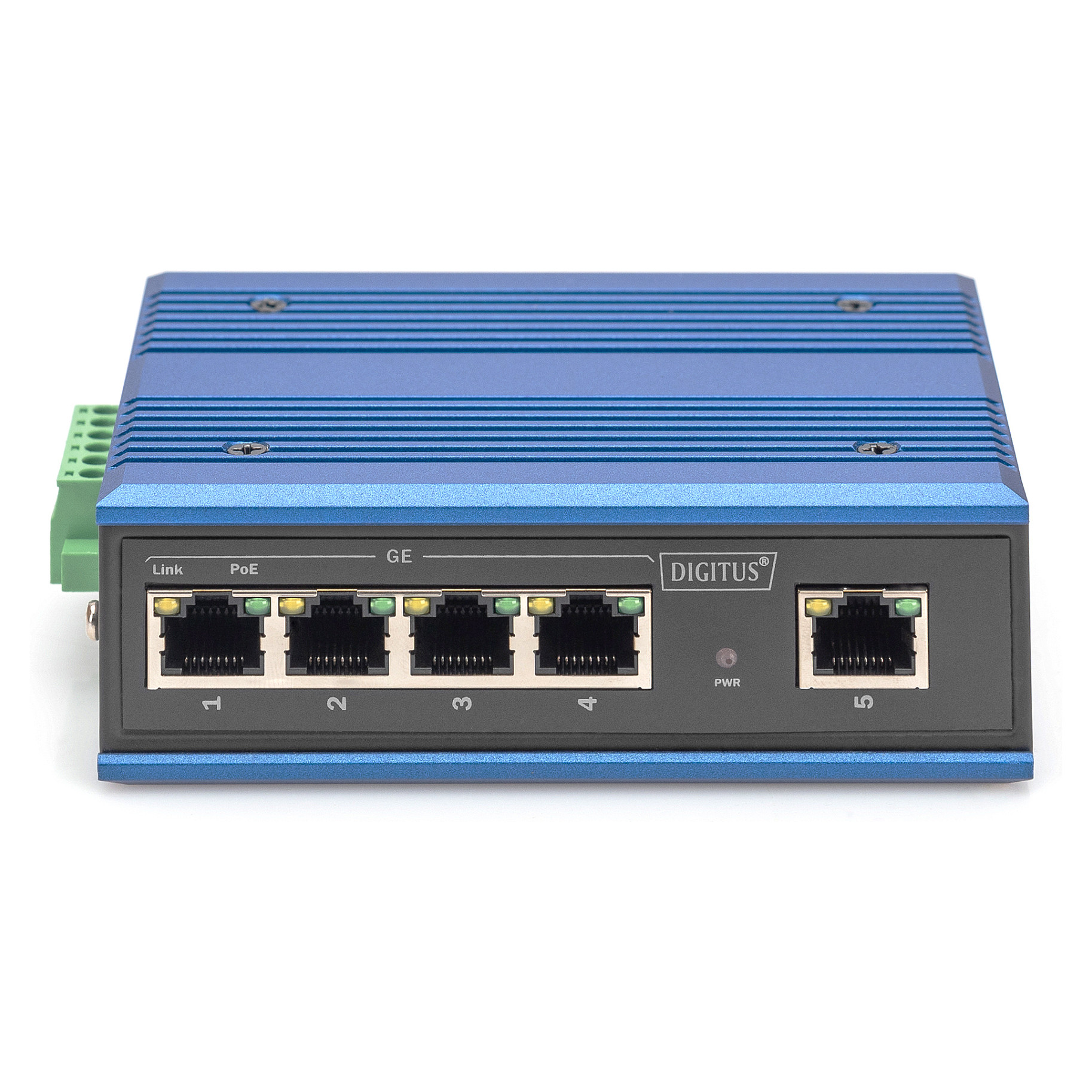 Switch DIGITUS / Industrial / PoE / 4-Port + 1 RJ45 Uplink - Figura 3