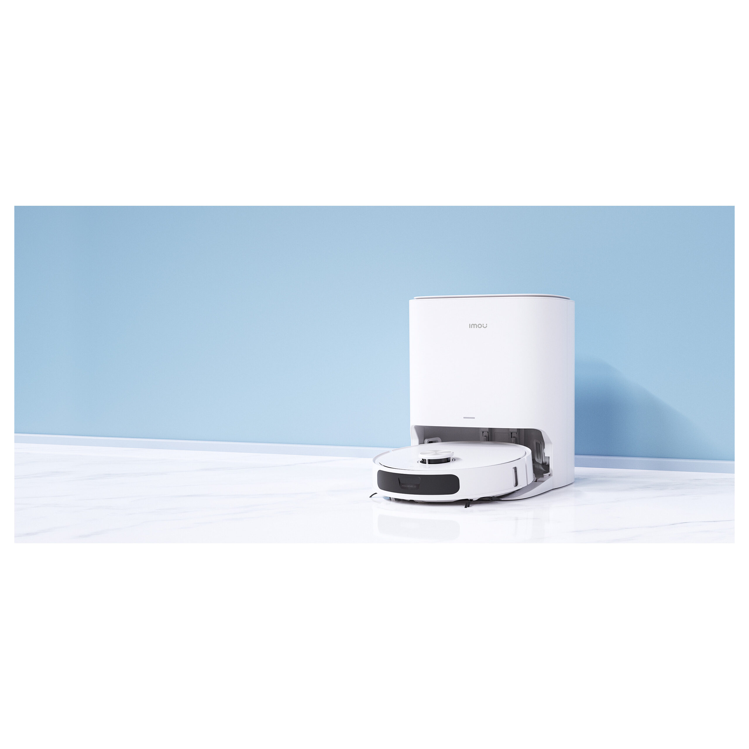 Fshesë Robotike IMOU RV3 with base station 8500 Pa - Bardhë - Figura 5