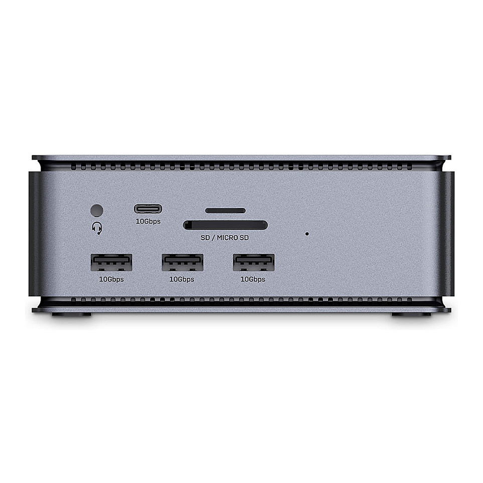 Docking Station for Laptop LINDY / 3xUSB-A / 1xUSB-C / 1xDisplayport / 1xHDMI - Gri e Errët - Figura 3