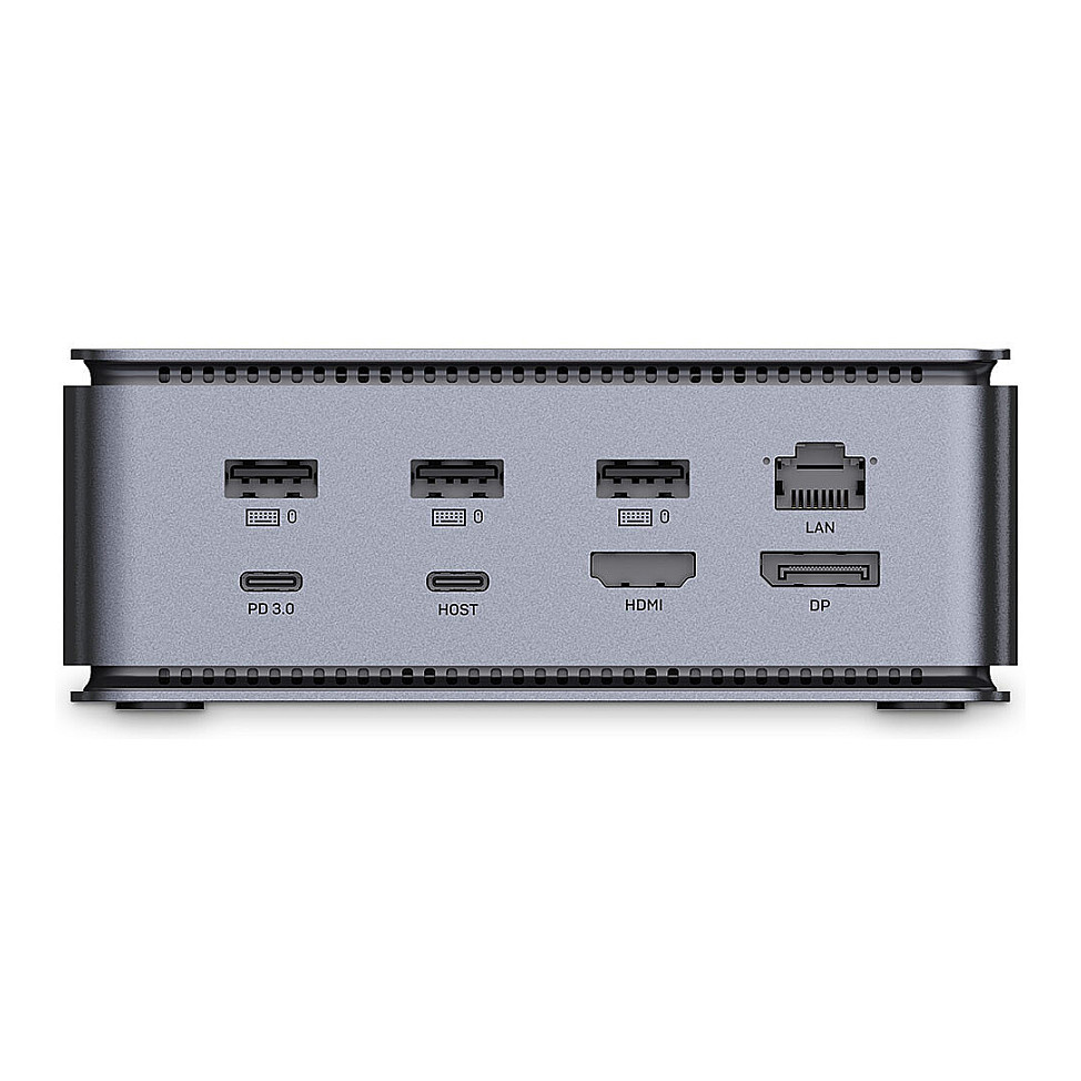 Docking Station for Laptop LINDY / 3xUSB-A / 1xUSB-C / 1xDisplayport / 1xHDMI - Gri e Errët - Figura 4