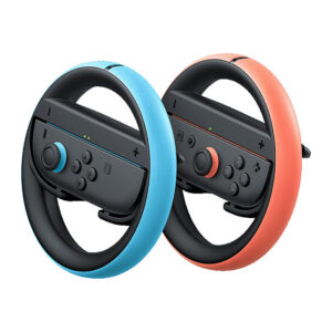 Timon Nintendo Joy-Con 2 Steering Wheel Pair - Blu / Portokalli