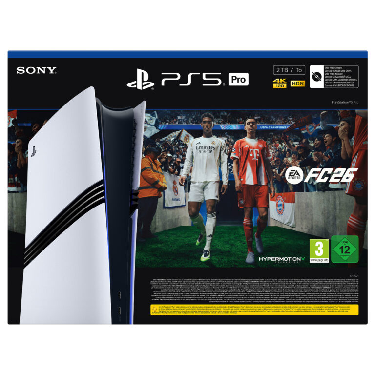 Sony Playstation 5 Pro Digital / EA FC 26 / 2TB - e bardhë