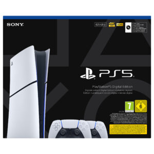 Sony Playstation 5 Slim Digital 825GB + 2 Controller / 825GB / e bardhë 8