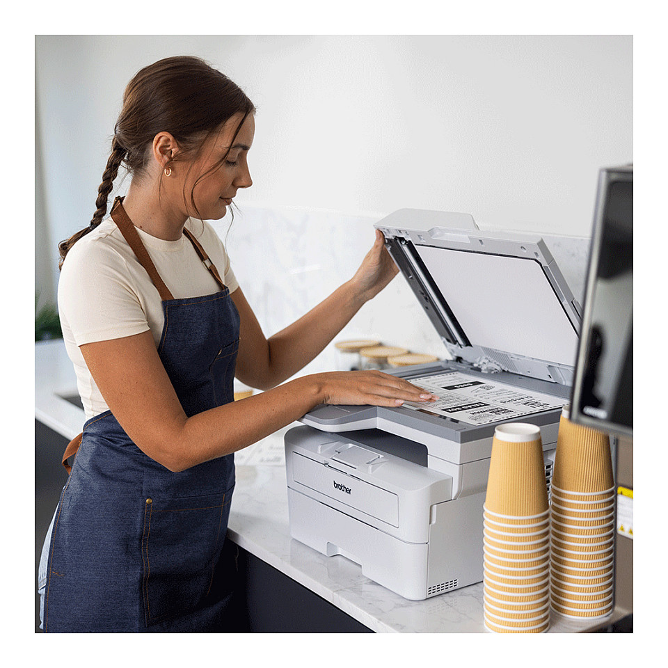 Printer Multifunksional Brother MFC‑L2960DW / 4‑in‑1 / 34ppm / Wi-Fi – Bardhë 4