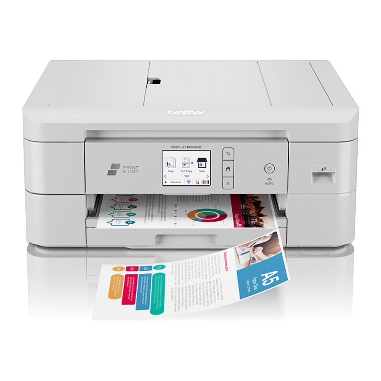 Printer Multifunksional Brother DCP‑J1800DW / 3‑in‑1 / 17ppm / Wi-Fi - Bardhë