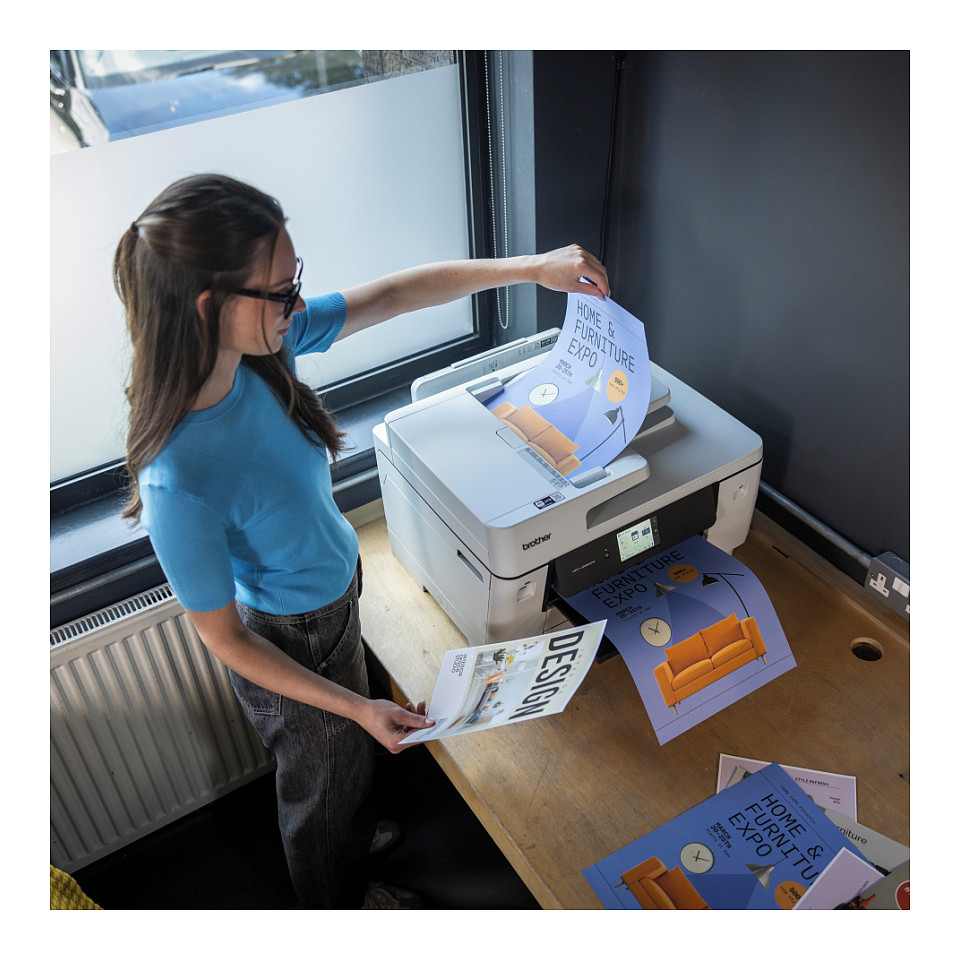Printer Multifunksional Brother MFC‑J6960DW / 4‑in‑1 / 31ppm / Wi-Fi – Bardhë 3