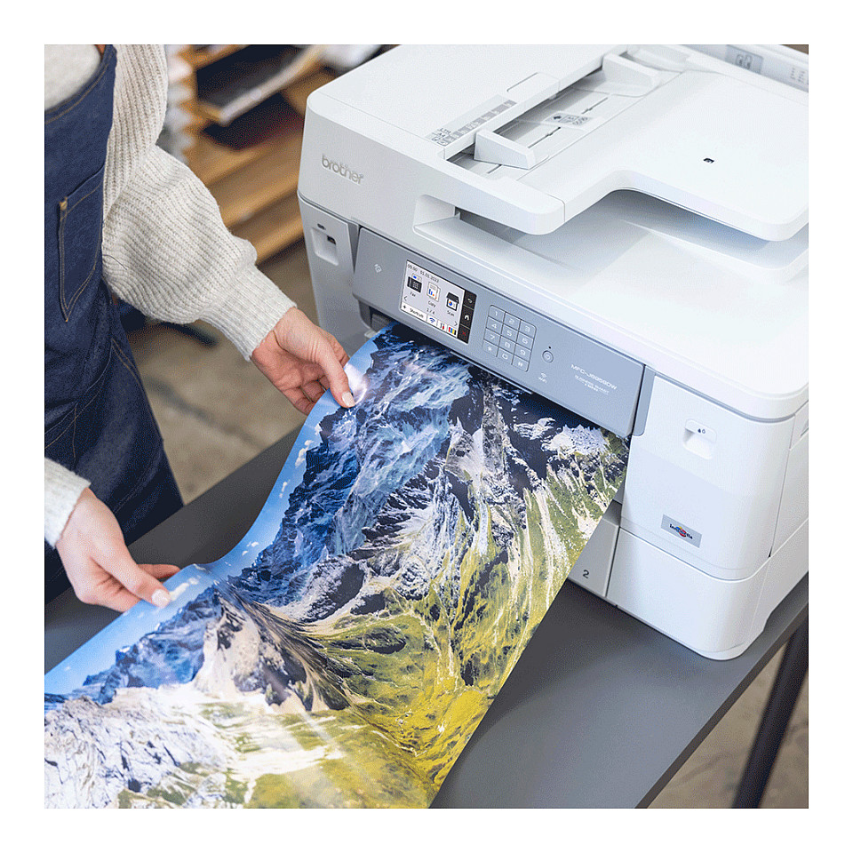 Printer Multifunksional Brother MFC‑J6959DW / Professional DIN A3 / Banner Printing / 30ppm / Wi-Fi – Bardhë 2