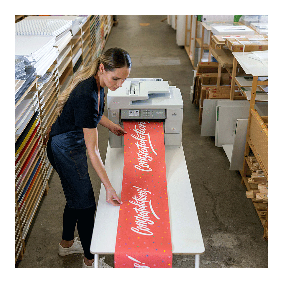 Printer Multifunksional Brother MFC‑J6959DW / Professional DIN A3 / Banner Printing / 30ppm / Wi-Fi – Bardhë 3
