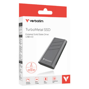 SSD të Jashtme Verbatim TurboMetal / 2TB / USB 4.0 Type-C