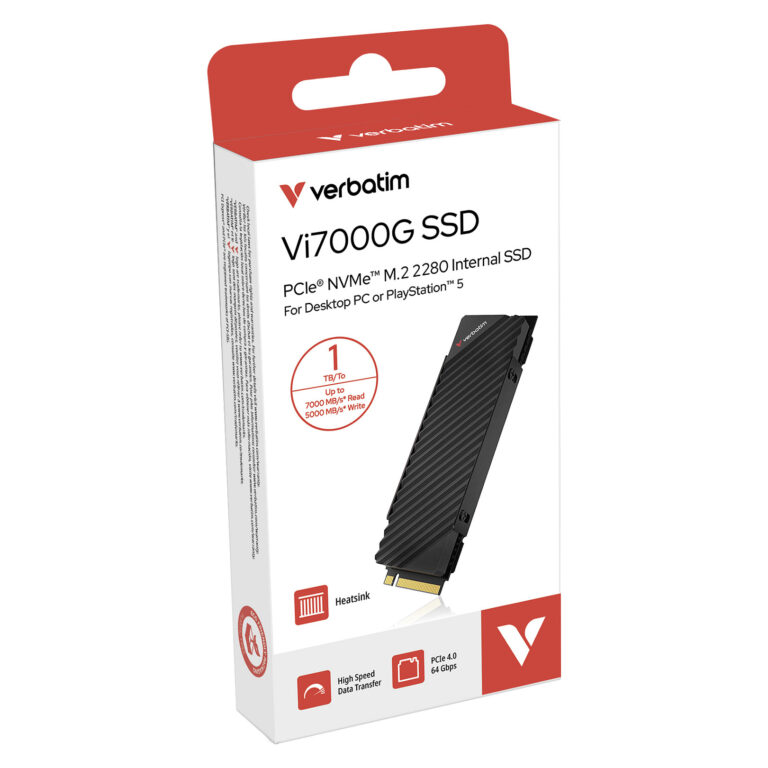 SSD të Brendshme Verbatim VI7000G NVMe / 1TB / M.2
