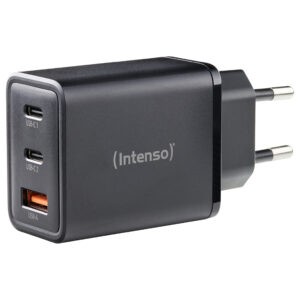 Adapter Intenso Power Adapter W65ACC GaN / 65W / 2×USB‑C + 1×USB‑A – Zezë 6