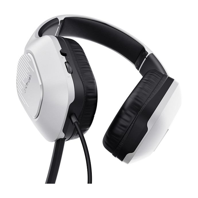 Kufje Gaming Trust GXT 415PS Zirox Wired - Bardhë/Zezë - Figura 3