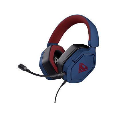 Kufje Gaming Trust GXT 492SM Carus Superman Wired - Blu/Kuqe
