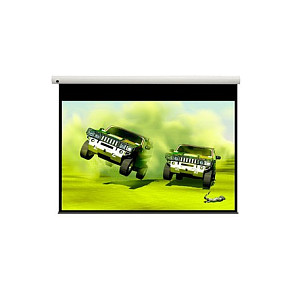 Ekran projektimi motorik Optoma DE-9092EGA / 92"/ 16:9  - Bardhë