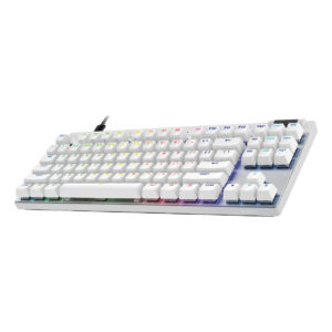 Tastierë Gaming Logitech PRO X TKL Rapid / Wired / QWERTZ / Swiss Language – Bardhë 8