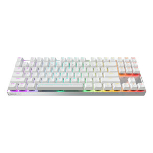 Tastierë Gaming Cherry XTRFY MX 8.2 Pro TMR / Wired & Wireless / QWERTY / US Language – Bardhë 7