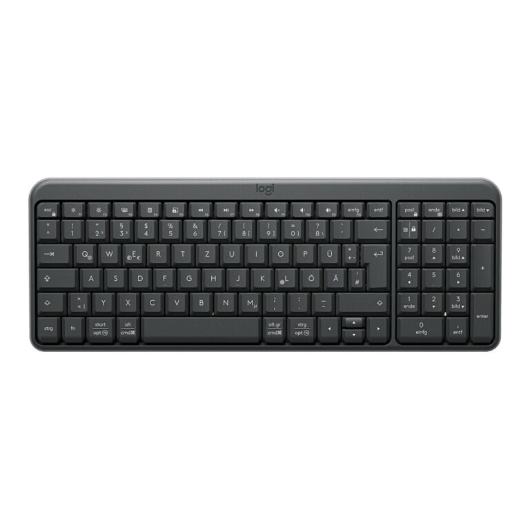 Tastierë pa kabllo Logitech K250 Graphite / QWERTZ - Zezë