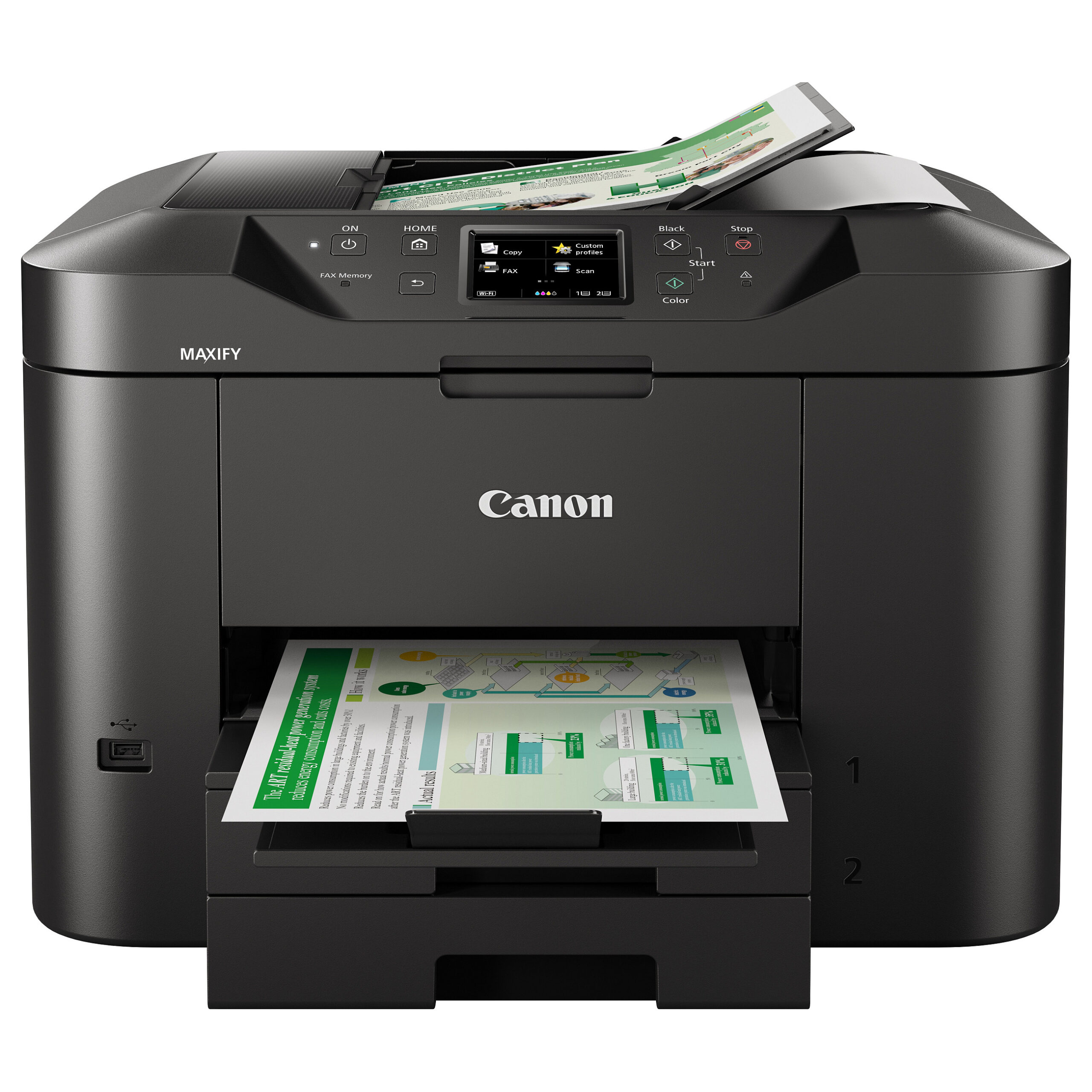 Printer Multifunksional Canon MAXIFY MB2750 / 4‑in‑1 / 15.5ppm / Wi-Fi – Zezë - Figura 5