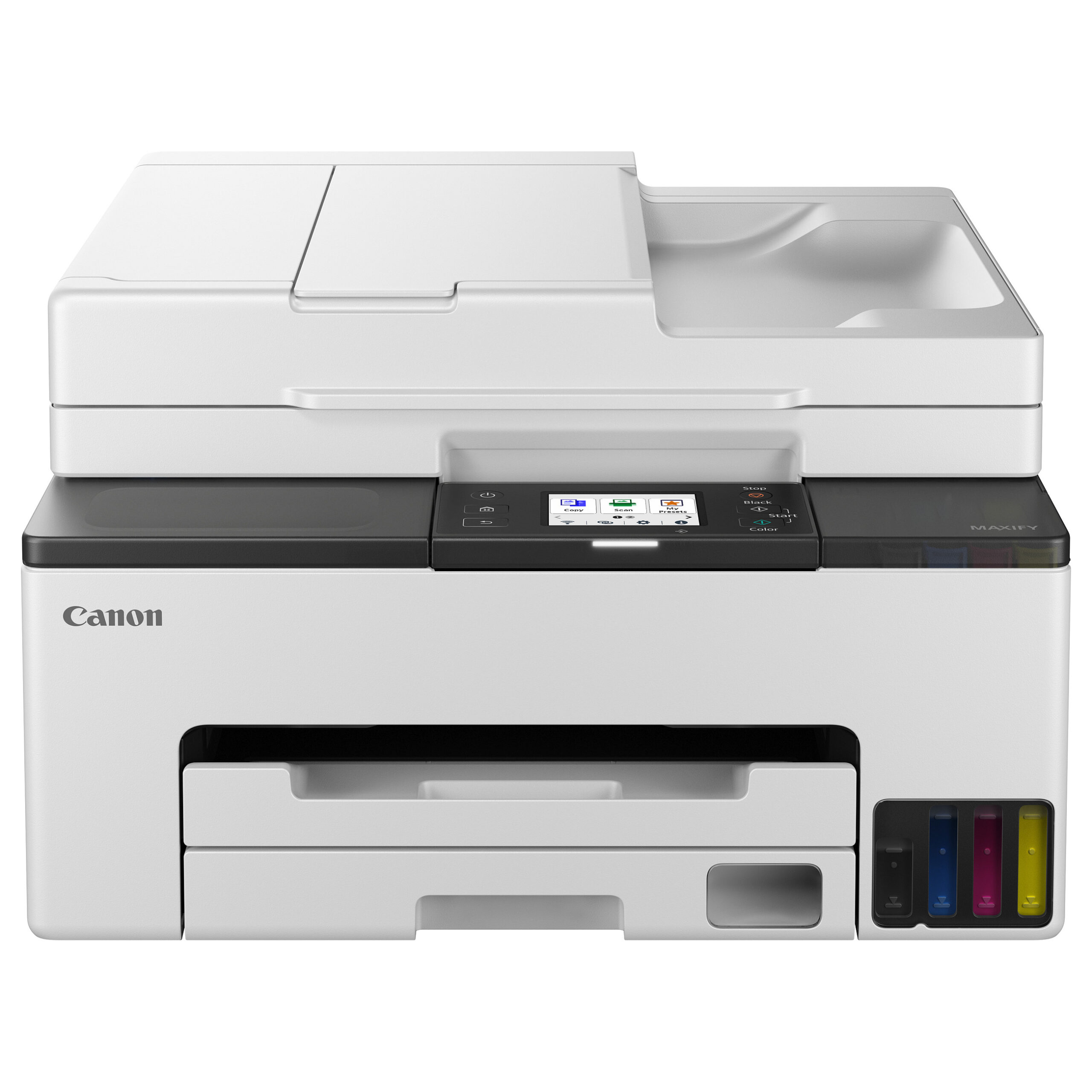Printer Multifunksional Canon MAXIFY GX2050 / 3‑in‑1 / 15ipm / Wi-Fi – Bardhë