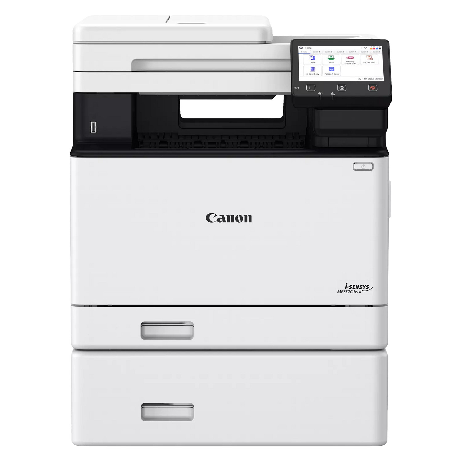 Printer Multifunksional Canon i‑SENSYS MF752Cdw II / 4‑in‑1 / 33ppm / Wi-Fi – Bardhë