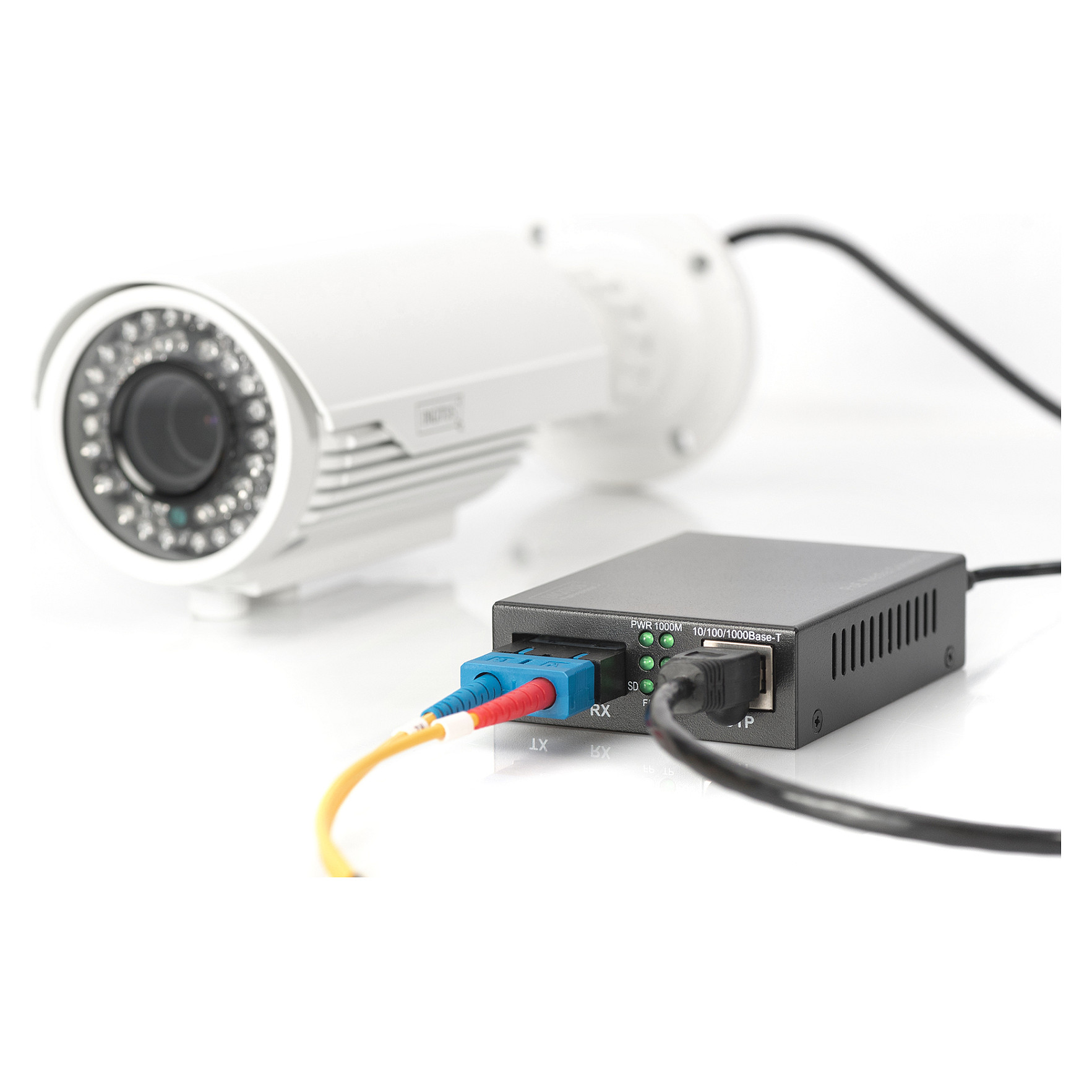 Media Converter DIGITUS / Gigabit PoE / RJ45–SC Multimode / PSE - Figura 3