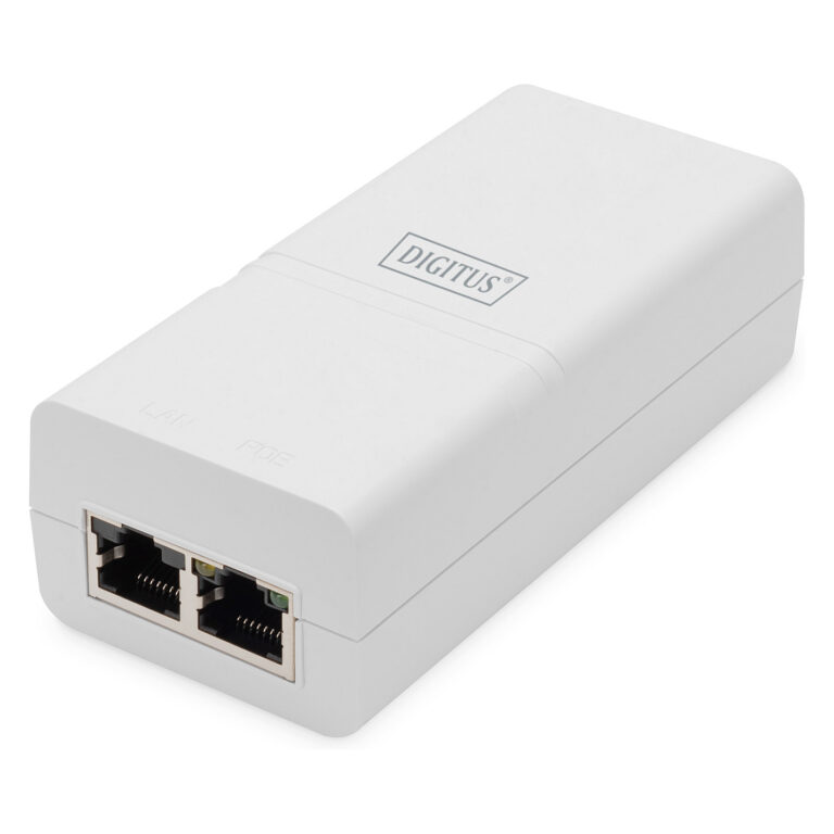 PoE Injector DIGITUS / Gigabit 802.3at / 30W / 10/100/1000Mbps