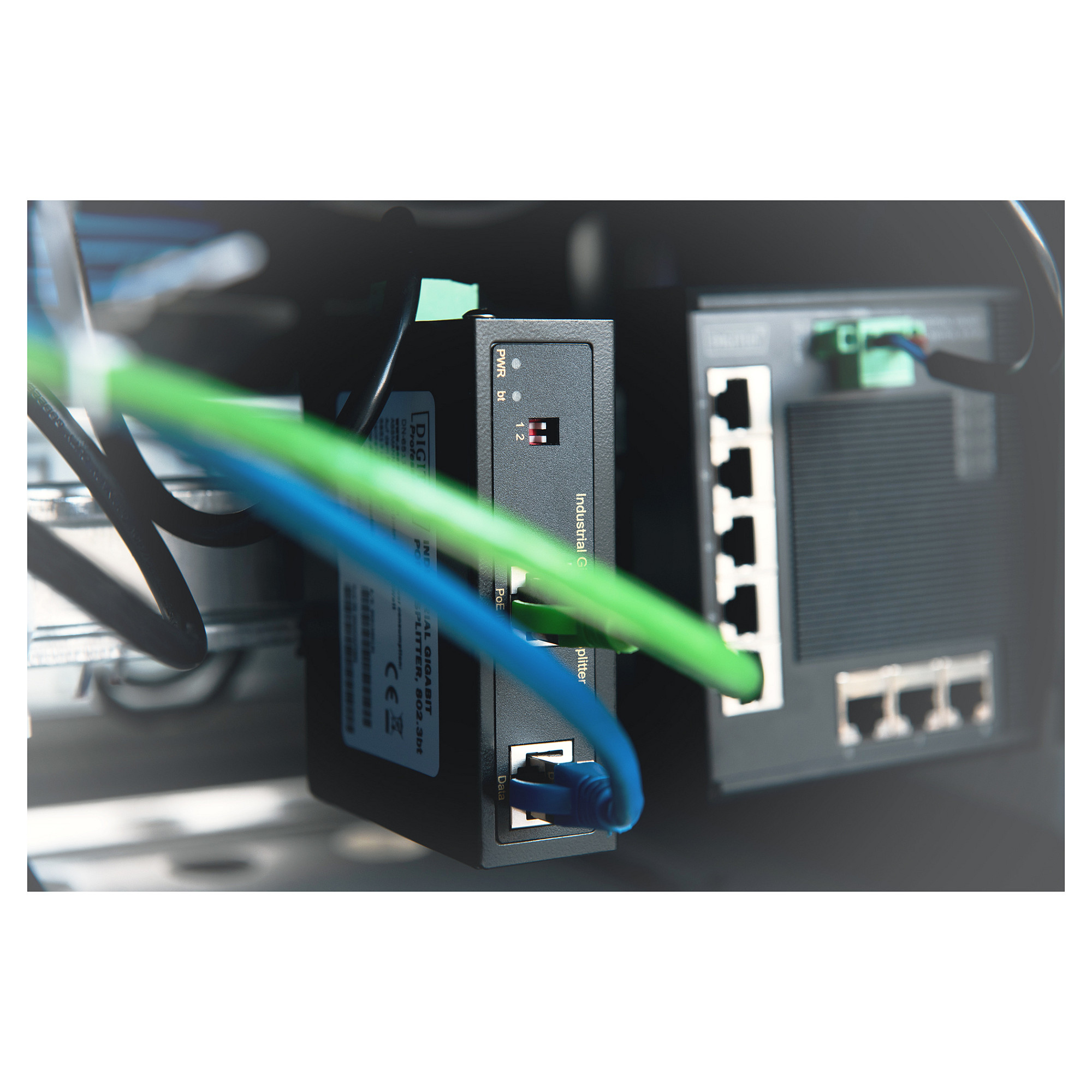 Splitter Industrial PoE++ Gigabit DIGITUS 95W / 802.3bt - Figura 2