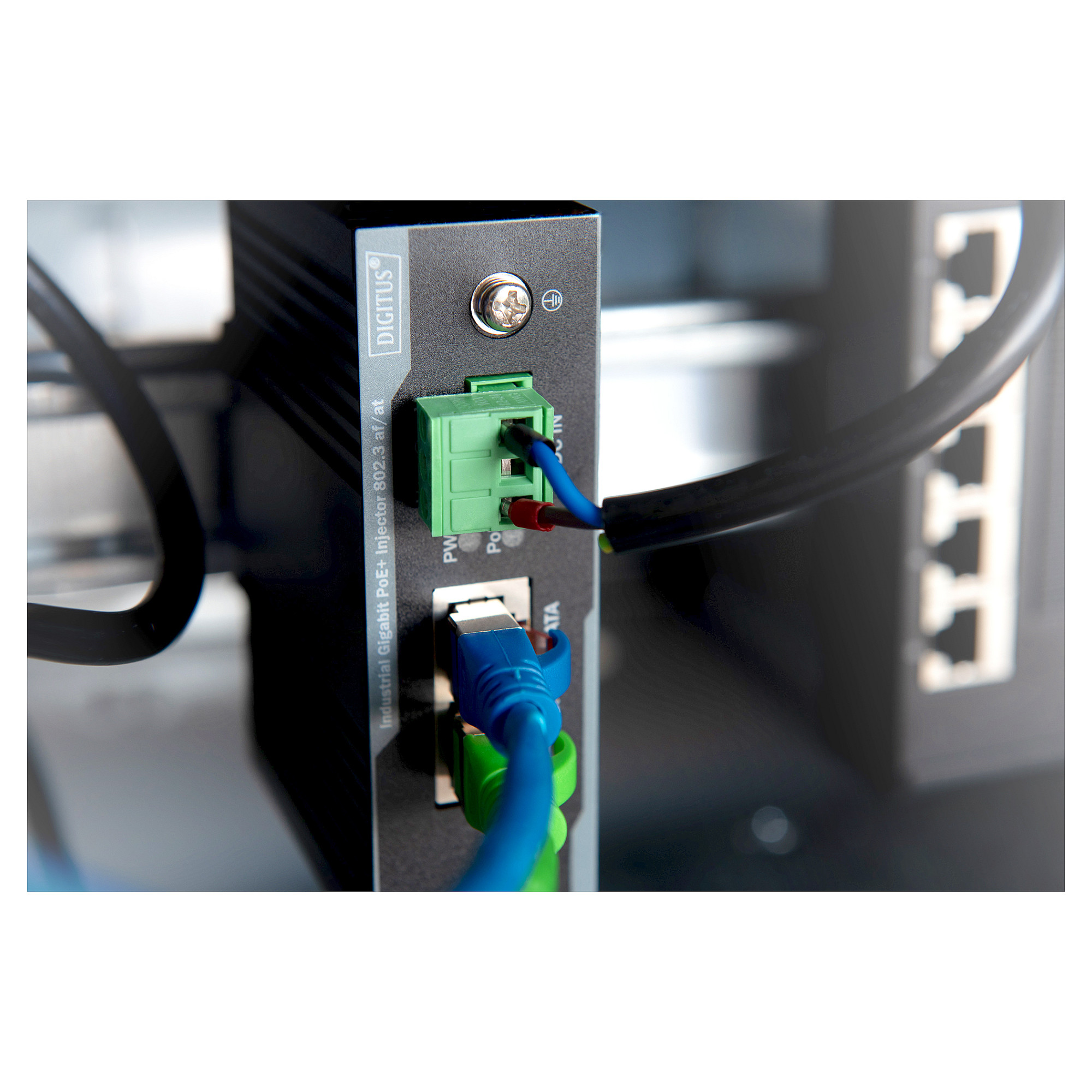 Adapter Digitus Gigabit PoE+ 802.3af/at 60W - Figura 2