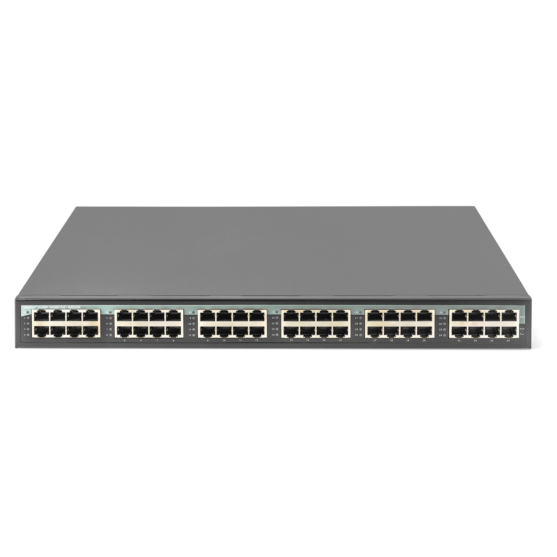 Adapter PoE+ Digitus 24-Port Gigabit Professional 10G / 370W - Figura 3