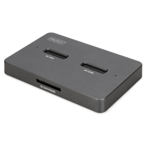 Docking Station Digitus / NVMe SSD + SATA SSD + SD - Zezë