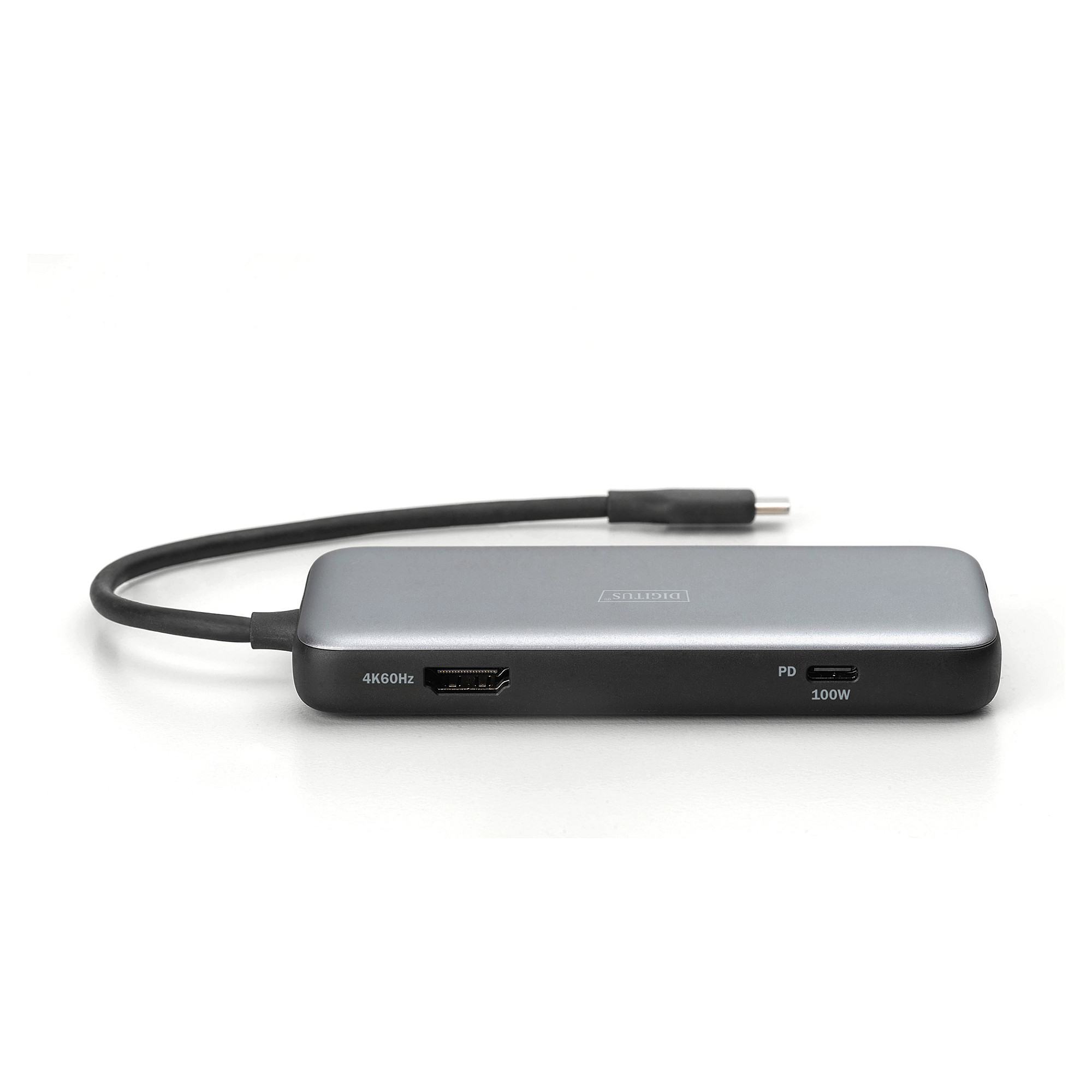 Docking Station Digitus / 1xHDMI / 2xUSB-A / 1xUSB-C / 1xDisplayPort / SD + MicroSD - Argjend - Figura 3