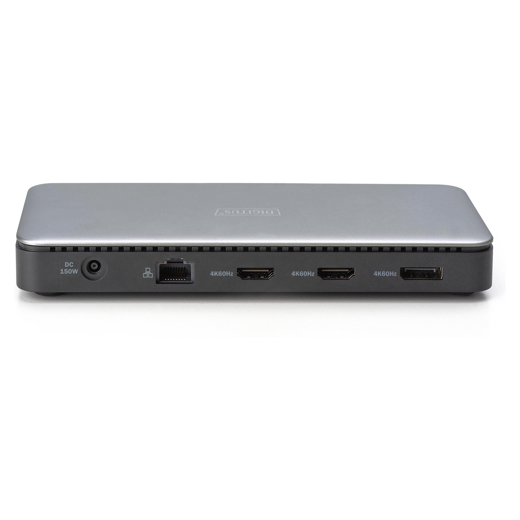 Docking Station Digitus / 1xUSB‑C / 2xHDMI / 1xDisplayPort / 2xUSB‑A / 1xUSB‑C / LAN - Zezë / Gri - Figura 4