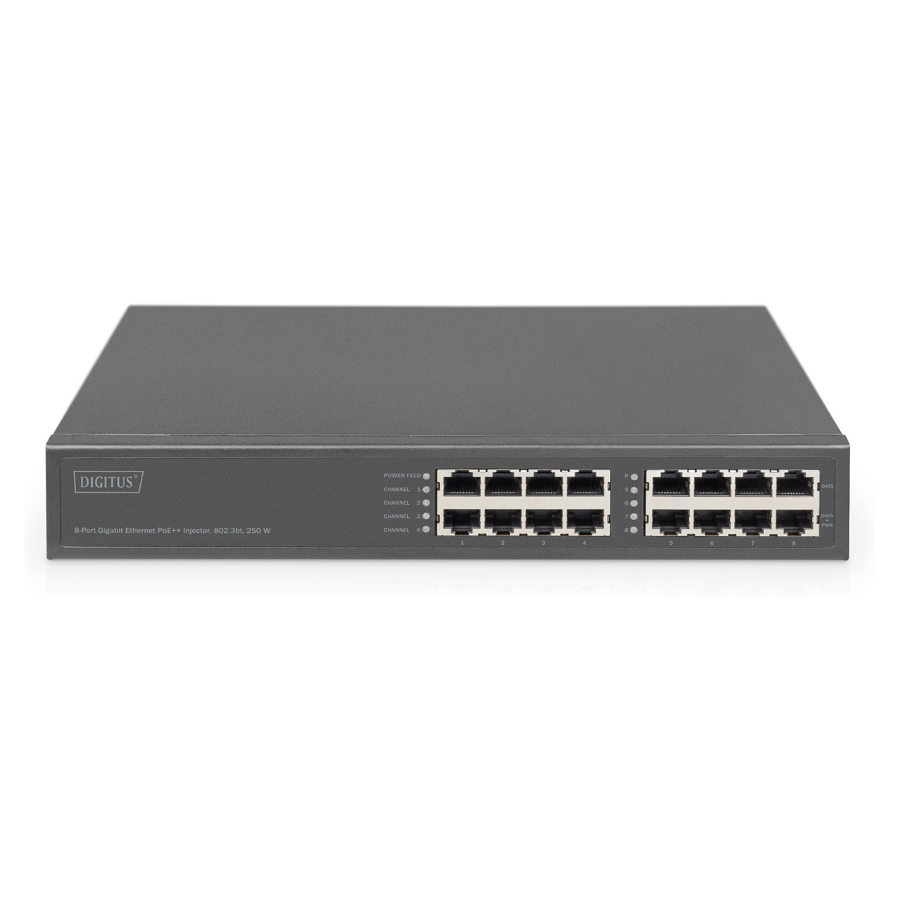Switch DIGITUS / 16‑Port Gigabit / PoE+ Injector / 250W - Figura 3
